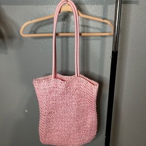 Pink Bead Bag